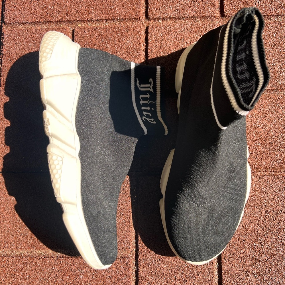 Juicy couture Black & White Sock Sneakers